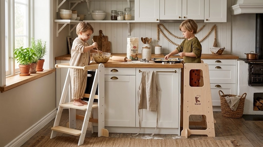 Torre de aprendizaje plegable vs fija: ¿cuál elegir para tu cocina?